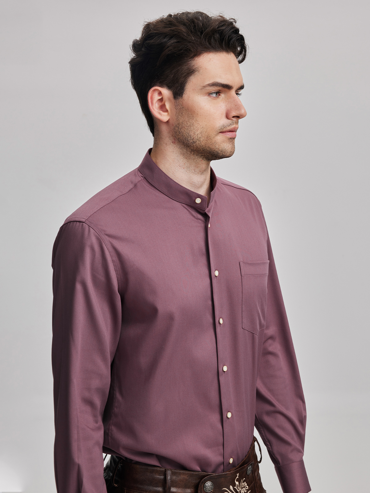Dirndl Bluse in Rosa