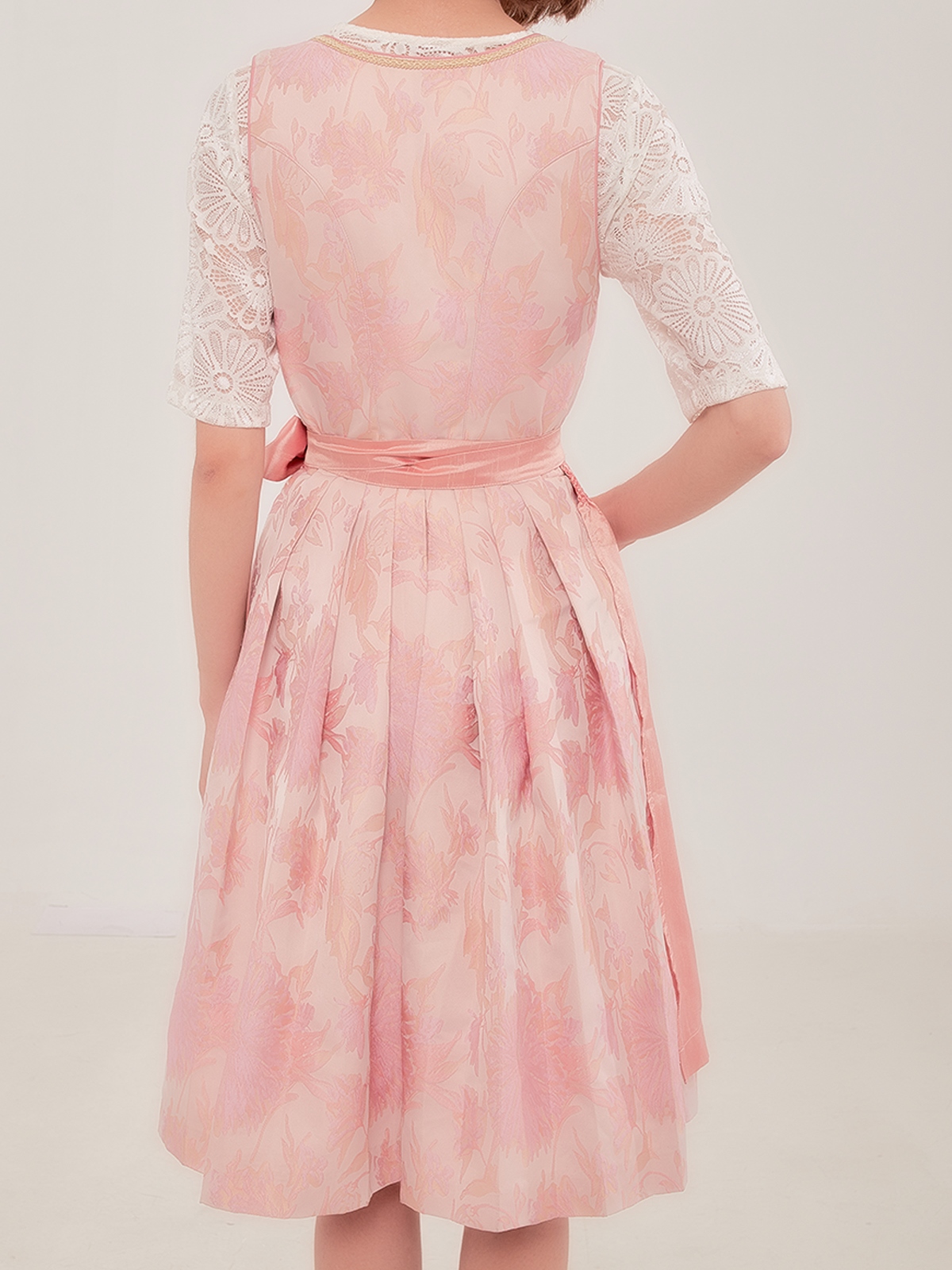 Elegantes rosa Dirndl von Jeinn