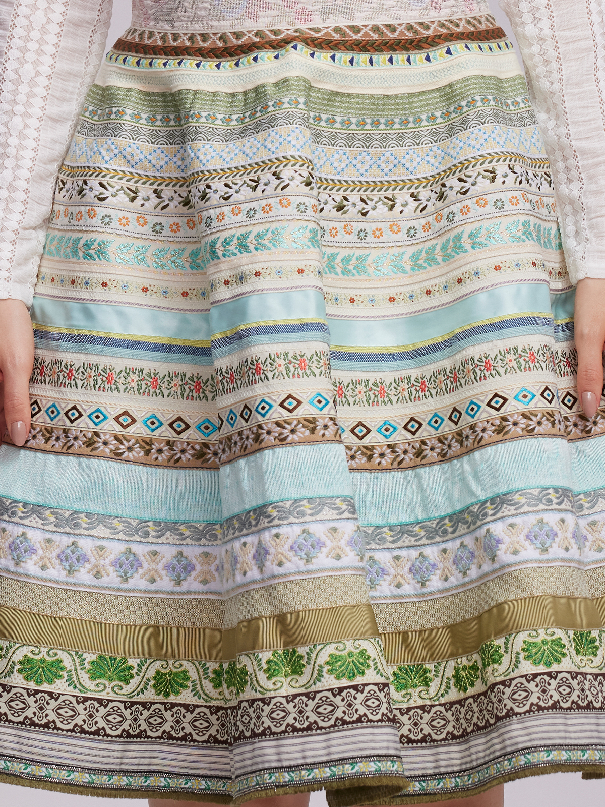 Modernes Dirndl in Grün